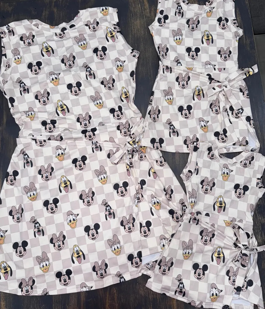 Disney Mickey and Friends Beige light weight Dress, Disney Tennis Dress,  Women and Girls Sizes. ... | Etsy (US)