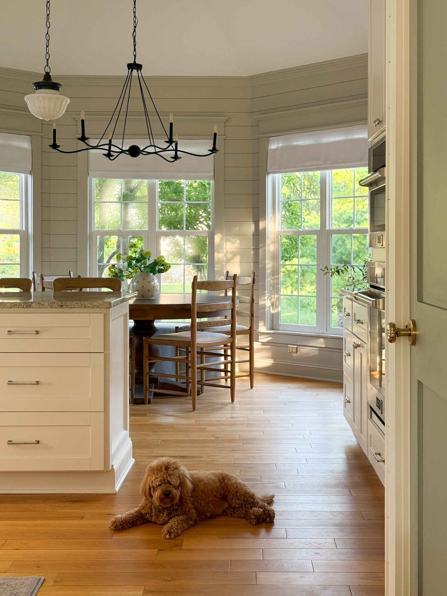 Kitchen design, lighting, heritage collection, cottage, nook, interiors, home decor, home design, pottery barn, cozy home, pendants