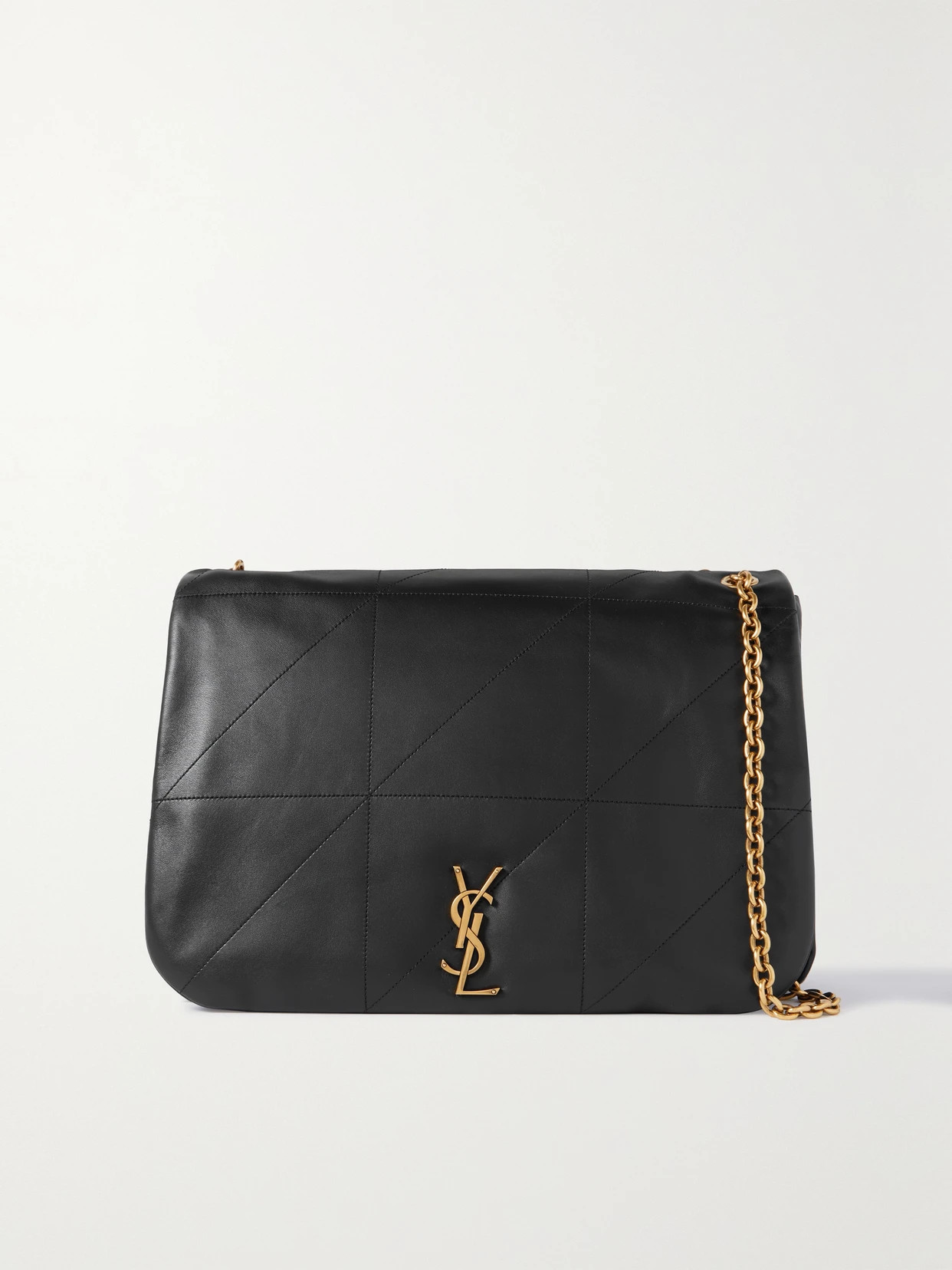 SAINT LAURENT - Jamie 4.3 Quilted Leather Shoulder Bag - Black | NET-A-PORTER (US)