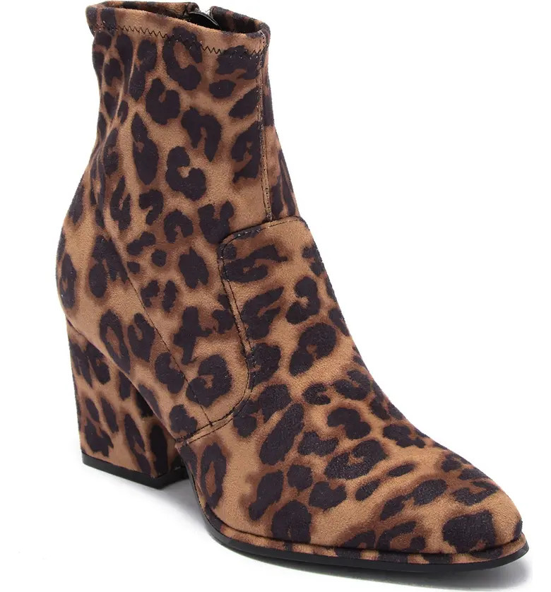 MARC FISHER Block Heel Stretch Bootie | Nordstromrack | Nordstrom Rack