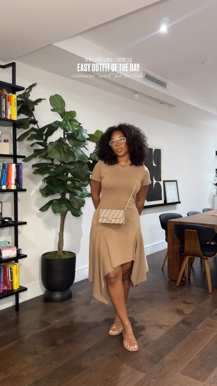 Easy and stylish look 😍 I am 5’9 200 lbs wearing a size medium dress. And large in the Shapewear (use JANESHAXSPANX for $$ off)

#LTKmidsize #LTKfindsunder50 #LTKstyletip