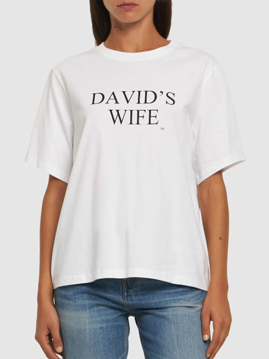 Logo organic cotton jersey t-shirt | Luisaviaroma