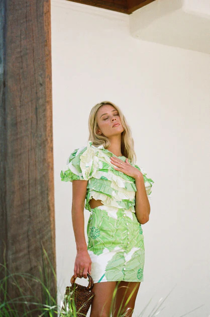 Pierre Frill Dress | SABO SKIRT (Global)
