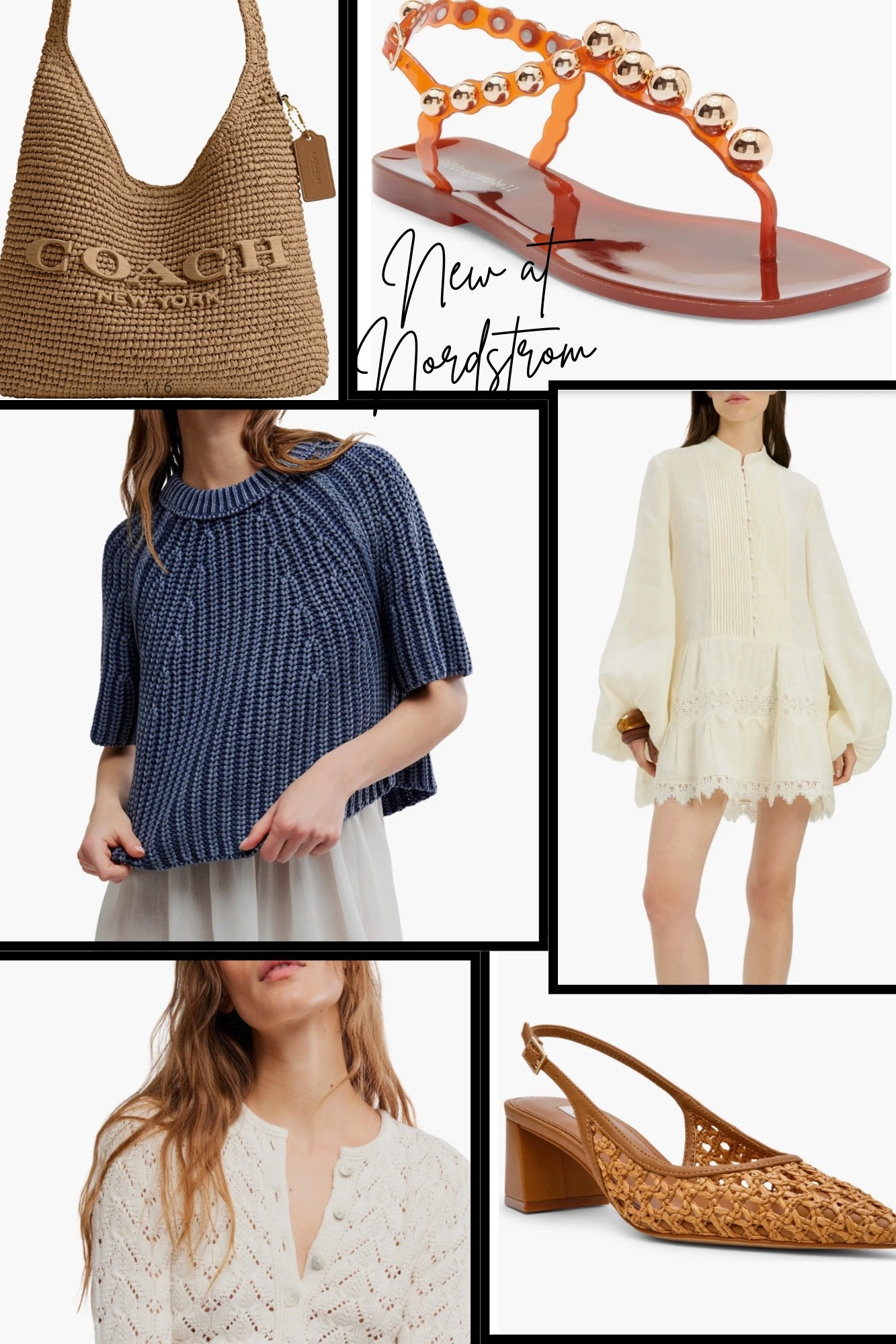 New at Nordstrom! New for spring

Spring dress - cute for Easter 
Spring shoes
Coach bag 

#LTKSeasonal