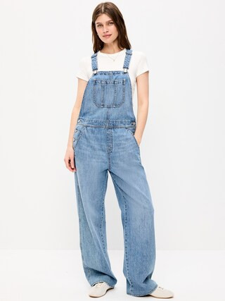 Baggy Wide-Leg Overalls | Old Navy (US)