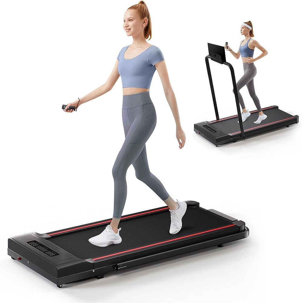 Sperax Treadmill-Walking Pad-Under Desk Treadmill-2 in 1 Folding Treadmill-Treadmills for Home-Bl... | Amazon (US)