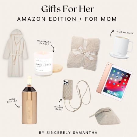 Gifts for the moms in your life! 

#giftguide #momgifts #amazongiftguide #splurgeworthygift #techgifts #barefootdreams #winelover

#LTKCyberweek #LTKGiftGuide #LTKunder100