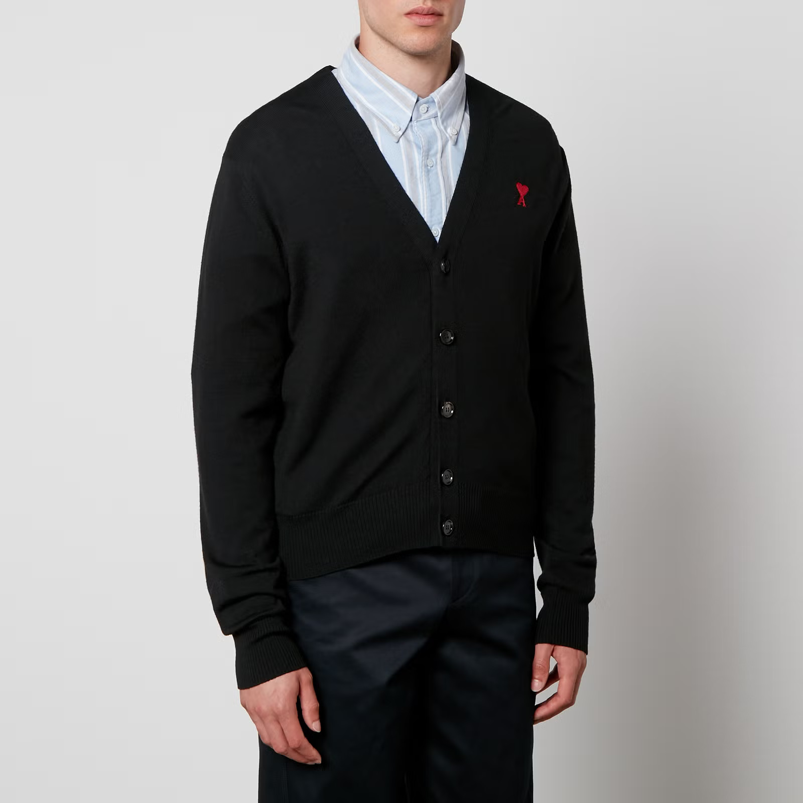 AMI De Coeur Merino-Wool Cardigan - L | Coggles | Coggles (Global)