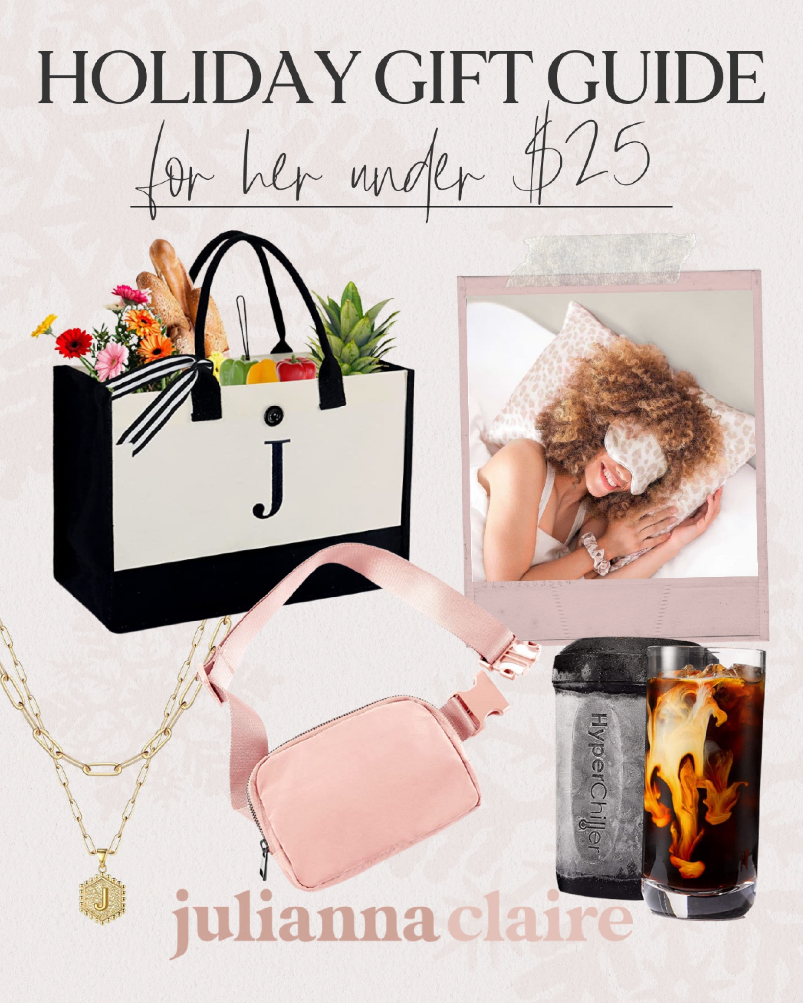 Holiday Gift Guide - Gifts For Her Under $25 ✨

holiday gift guide // holiday gifts  // gifts for her // gift ideas for her // christmas gifts for her // christmas gift guide // affordable gift guide

#LTKunder50 #LTKunder100 #LTKHoliday