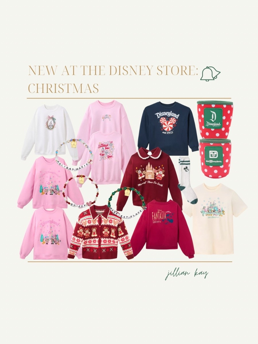 New at the Disney Store: Christmas✨

So many cute pieces to celebrate the holiday season! Crewnecks, jewelry, and accessories! 

Ig: @jkyinthesky

#disney #disneyparks #disneyland #disneyworld #wdw #waltdisneyworld #disneylandresort #disneystore #disneystyle #disneyaccessories #disneyaesthetic #disneyfashion #disneygirl #disneycreators #disneycreator #disneychristmas #disneyholidays 

#LTKHoliday #LTKFindsUnder100 #LTKCyberWeek