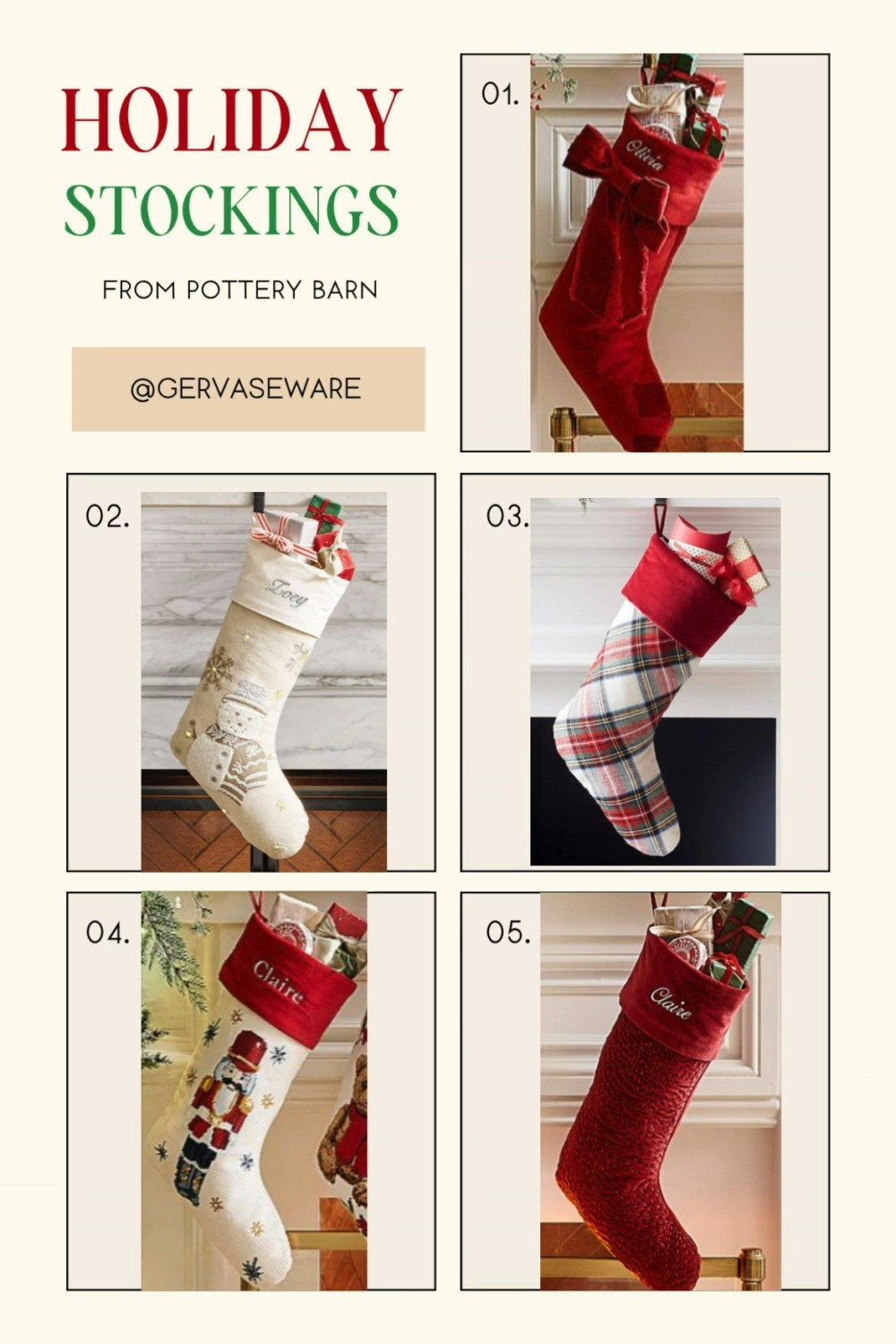 🎄 Stop here if you’re ready to make your mantel magical!
Pottery Barn’s Christmas stockings are the kind you’ll pull out year after year. They're timeless, cozy, and made to be part of your holiday traditions. From luxe velvet to classic knits (and yes, monogramming is an option), these are the keepsakes that make Christmas morning picture-perfect. 

 #LTKGiftGuide #LTKHoliday #LTKFamily