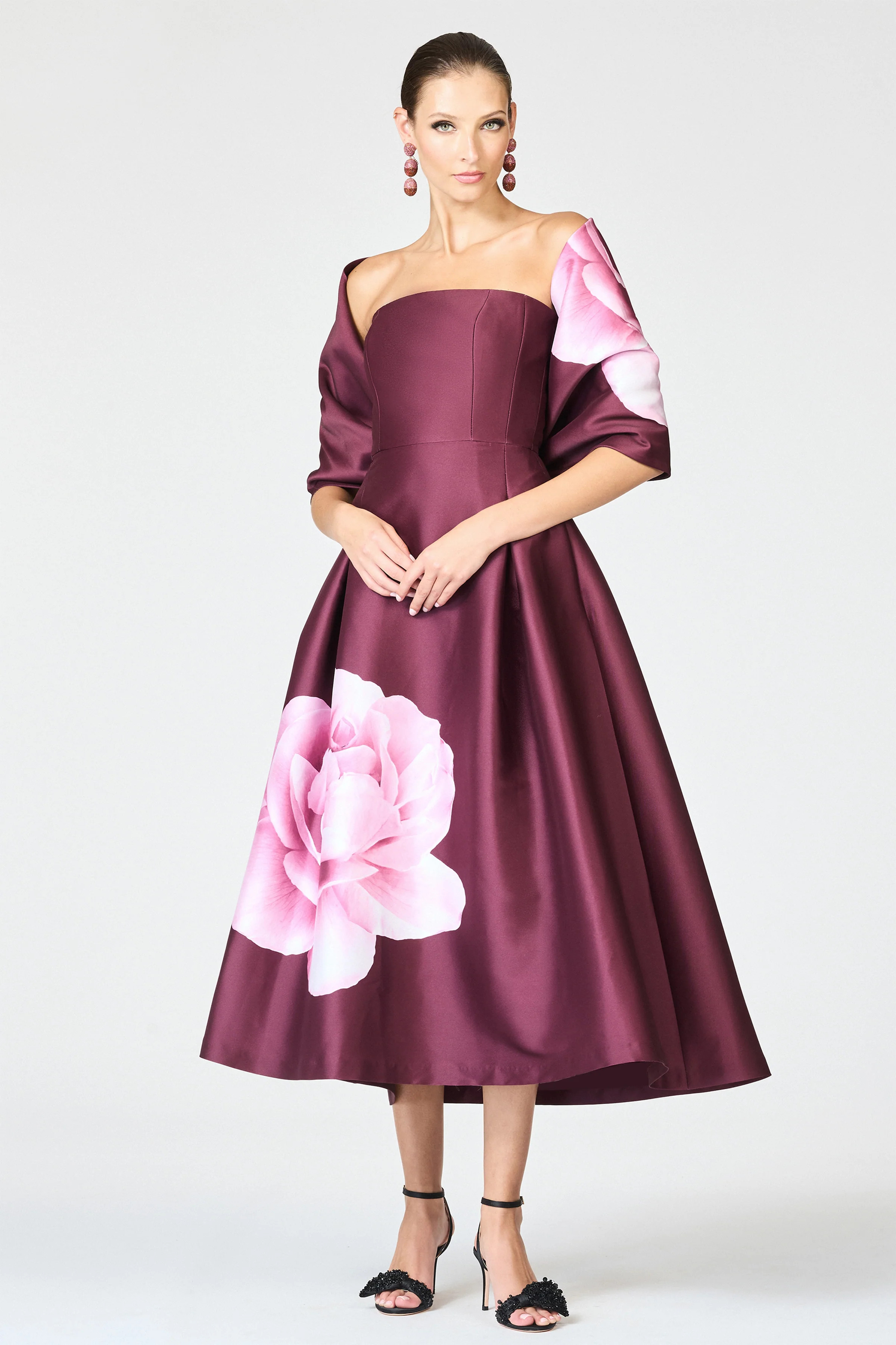 SHAY DRESS - BORDEAUX ESPERANCE | Sachin and Babi