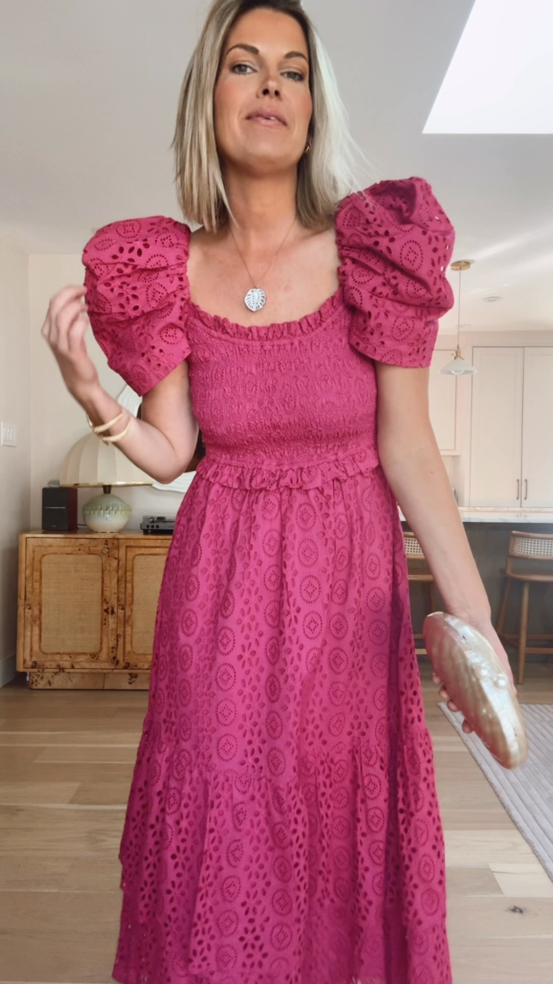 Wearing size small in this @loverlygrey x @Cleobella dress! 

#LTKgrwm #LTKTall #LTKWedding