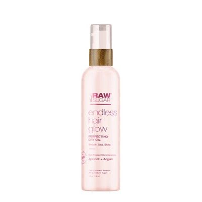 Raw Sugar Endless Hair Glow Dry Oil Argan + Apricot - 4 fl oz | Target