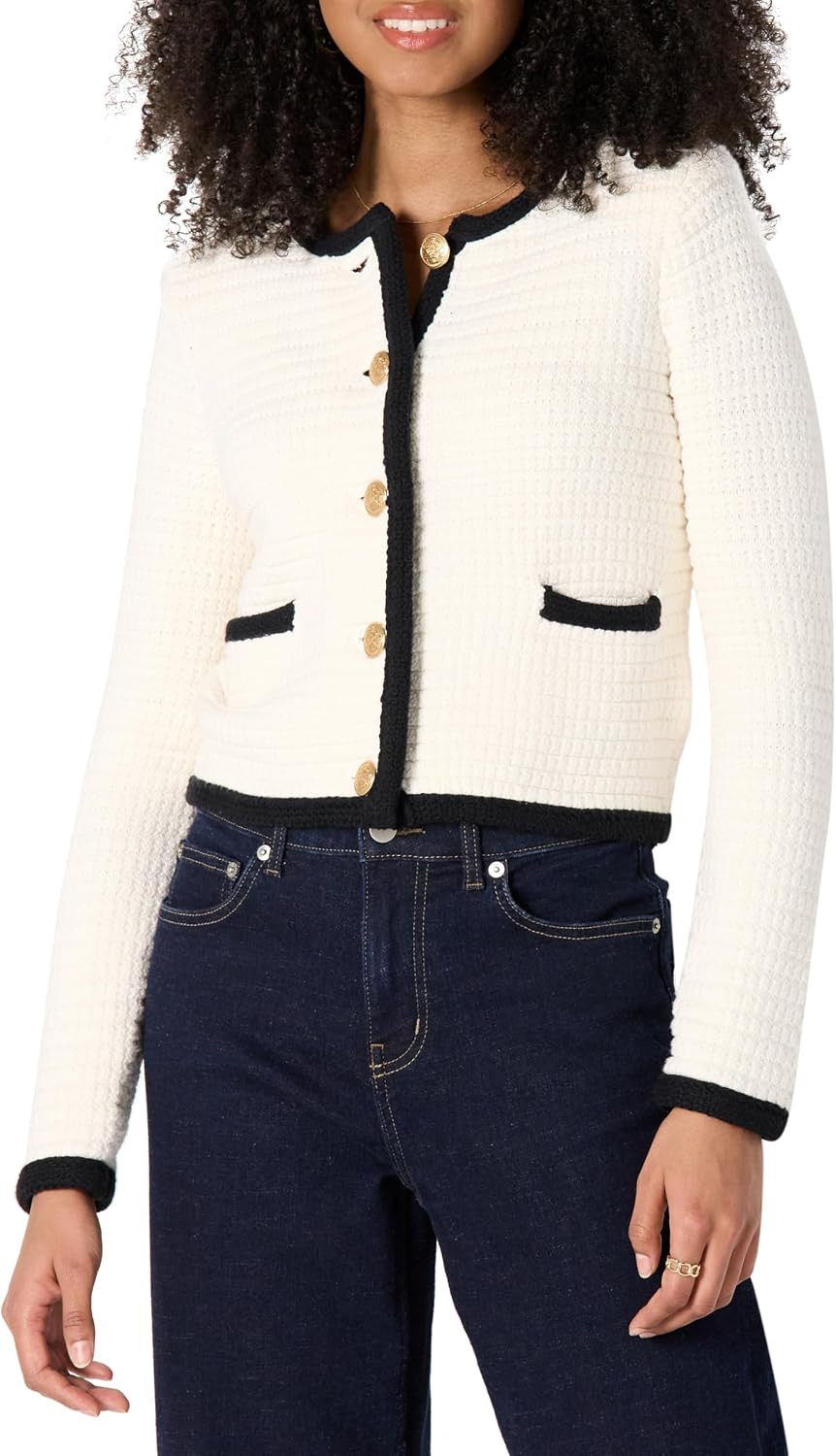 Amazon Essentials Women's Regular-Fit Midweight Cardigan Sweater | Amazon (US)