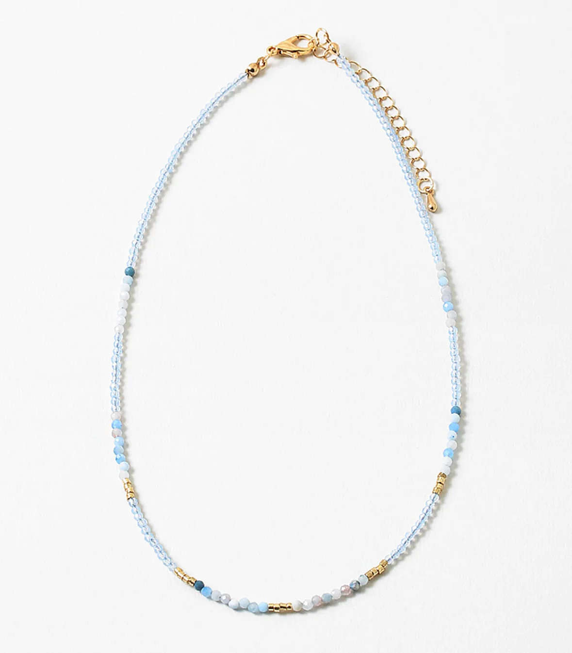 Sea Salt Air Tiny Beaded Necklace | Erin McDermott Jewelry