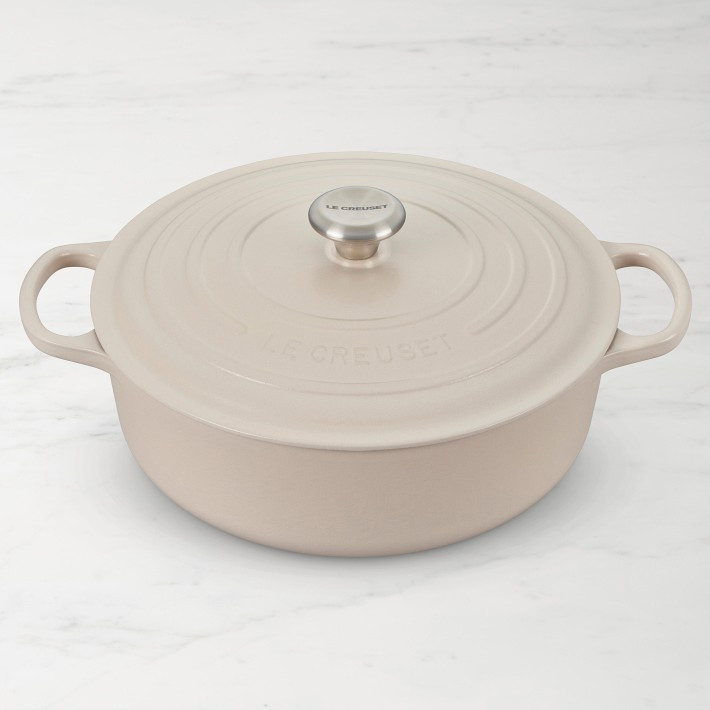 Le Creuset Signature Enameled Cast Iron Round Wide Dutch Oven, 6 3/4-Qt. | Williams-Sonoma