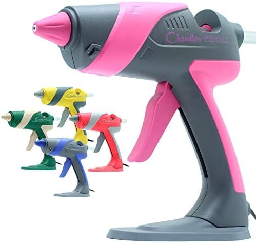 Full Size Hot Glue Gun for Crafts, 60W Large Glue Gun with 12 Glue Sticks and Stand, High Temp Heavy | Amazon (US)