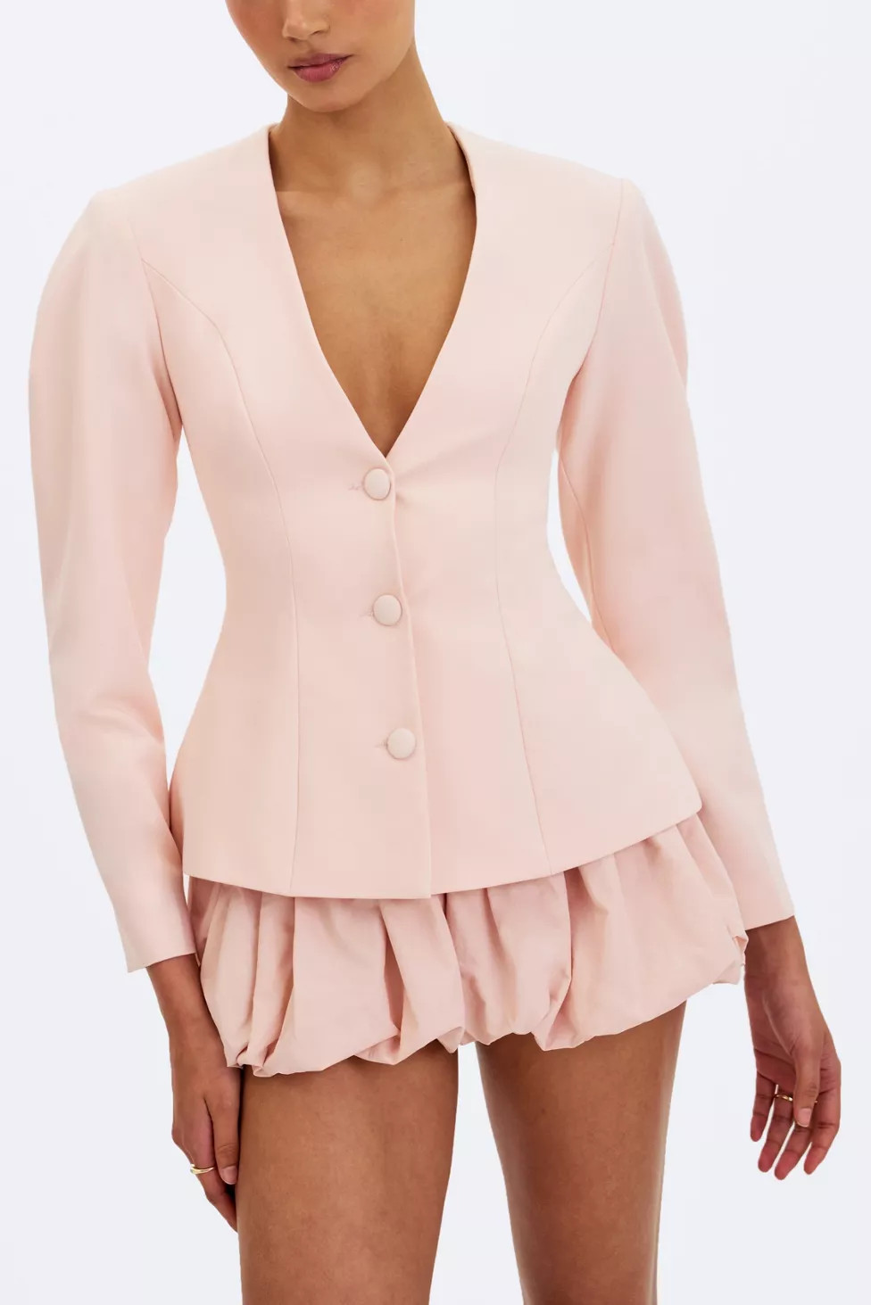 Miss Circle Savannah Peplum Blazer | Urban Outfitters (US and RoW)