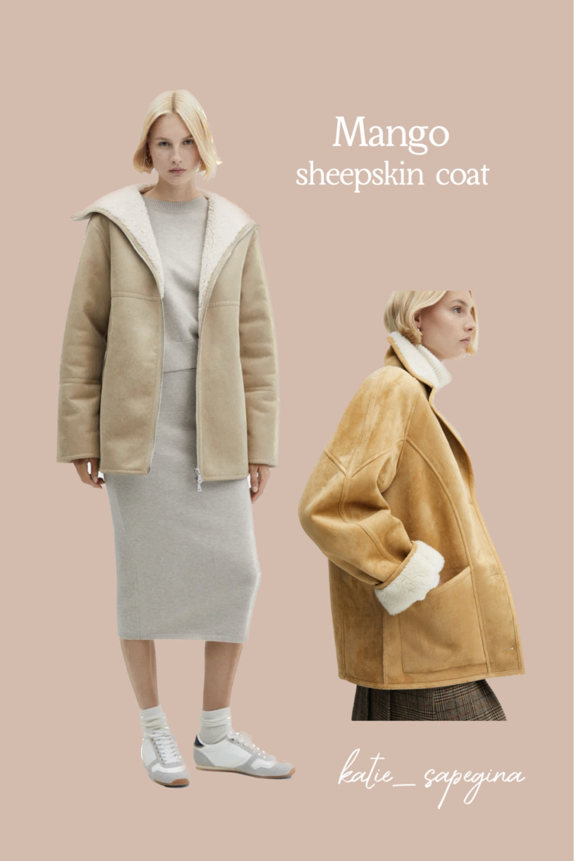 Sheepskin coat from Mango 🐑

#LTKstyletip #LTKSeasonal