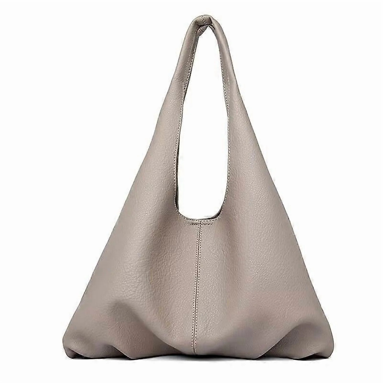 (Grey)Grey Hobo Handbags for Women Retro Vegan Leather Shoulder Bags Tote Clutch Purses | Walmart (CA)