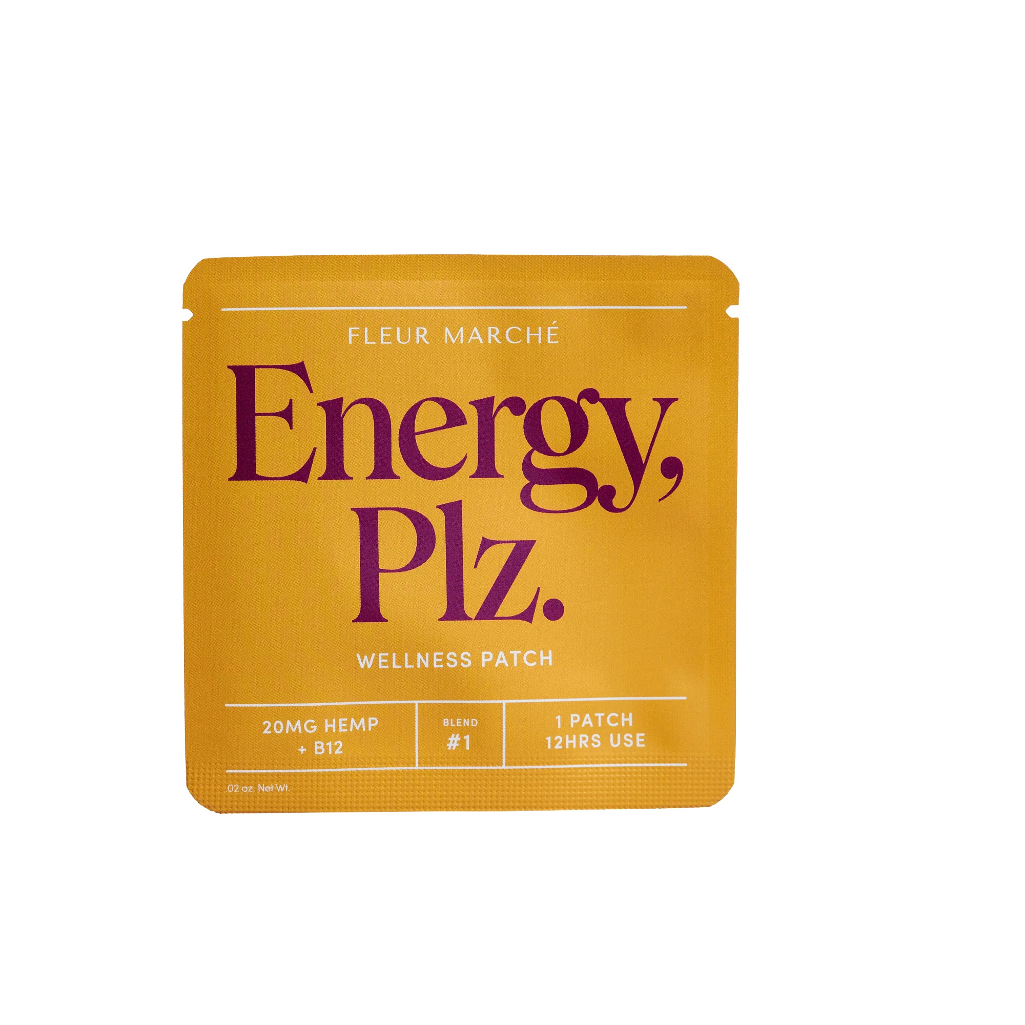 CBD Energy Patch | CBD Patches for Energy | Fleur Marché | Fleur Marché