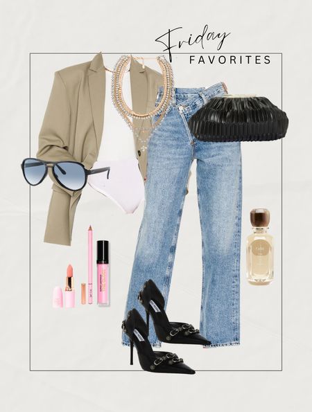 The cutest Friday roundup with my favorite items right now 🤍

outfit l outfit inspo l heels l blazer outfit 