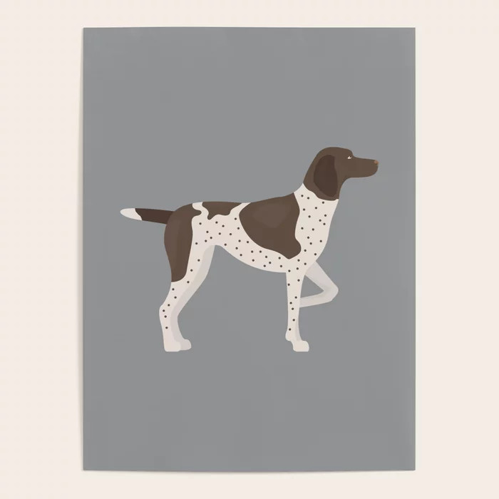 German Shorthaired Pointer Poster | Society6