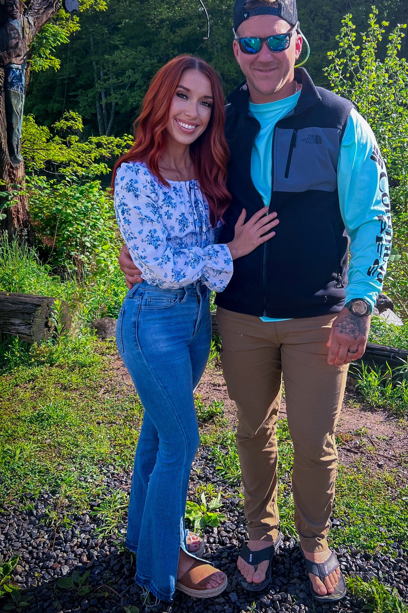 Yes my hubby is handsome but I only tagged my outfit. Sorry🤣🩵

#jeans #cropped #croppedshirt #sandals #ltk #feed #ltkoutfit #ltkshirt #ltkjeans #sale #ltksale 

#LTKStyleTip #LTKBeauty #LTKSaleAlert