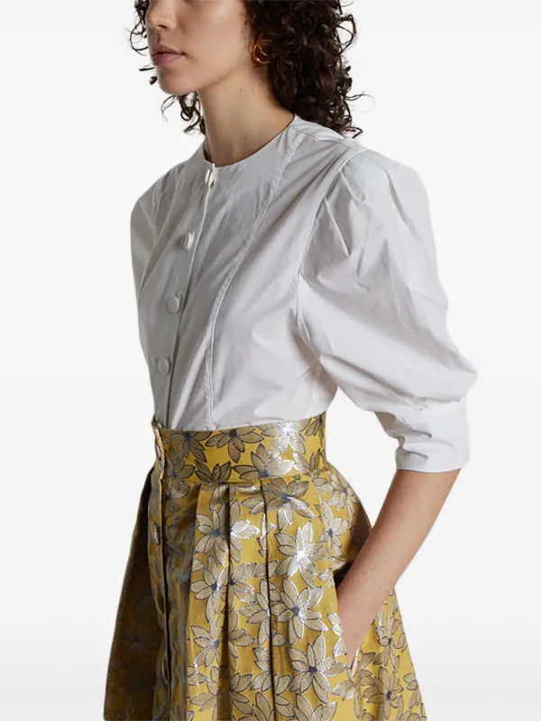 DESTREE Jasper Cotton Shirt | White | FARFETCH UK | Farfetch Global