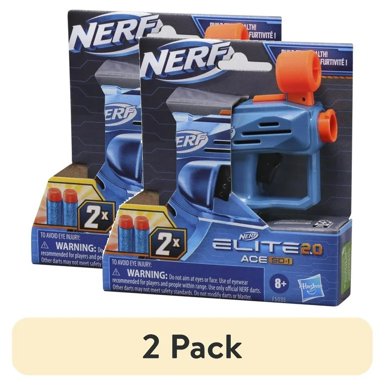 1000+ bought since yesterday Nerf Elite 2.0 Egg Hunt Dart Blaster and 2 Nerf Elite Darts, Easter ... | Walmart (US)