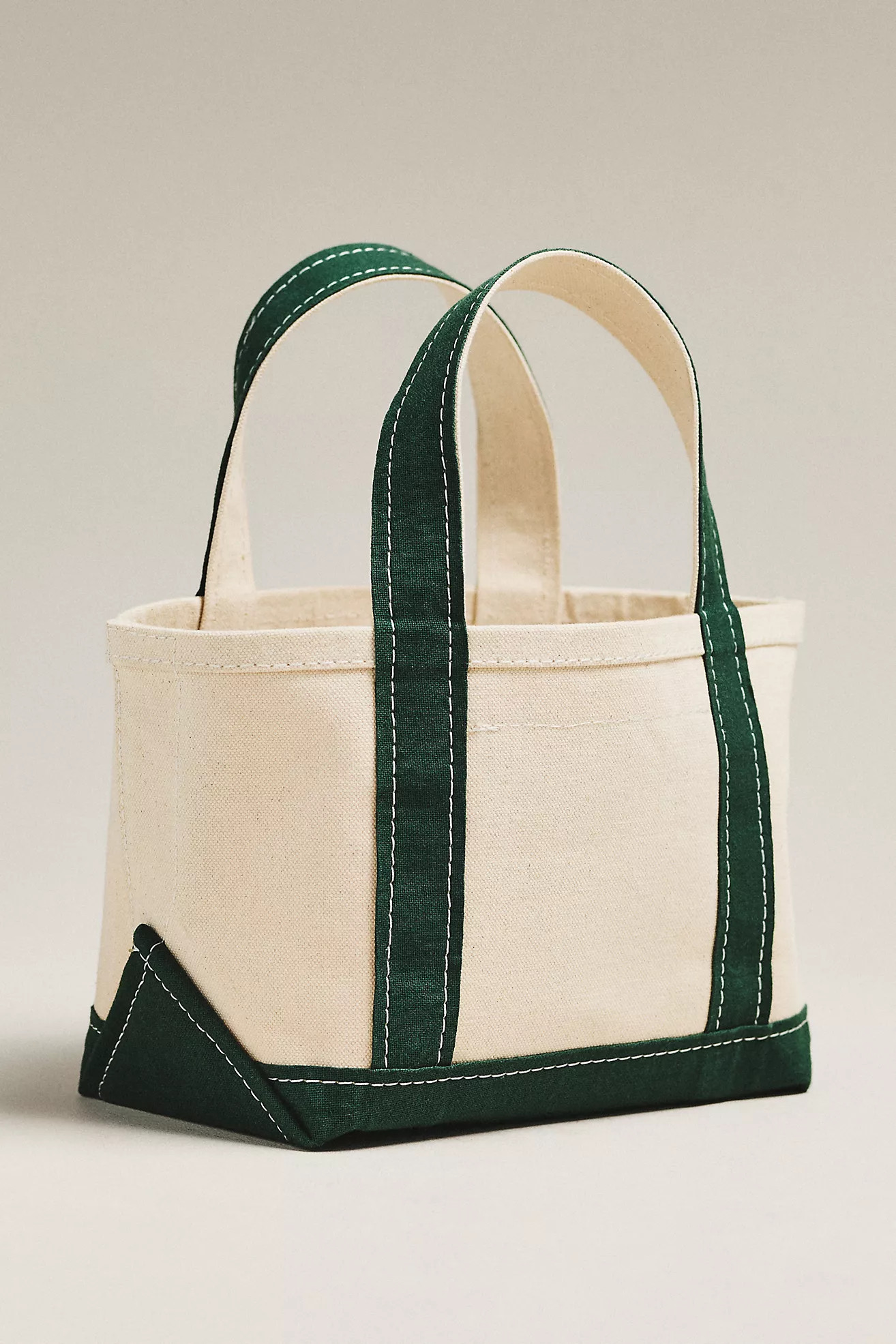The Hartley Monogram Mini Canvas Tote by Maeve | Anthropologie (US)