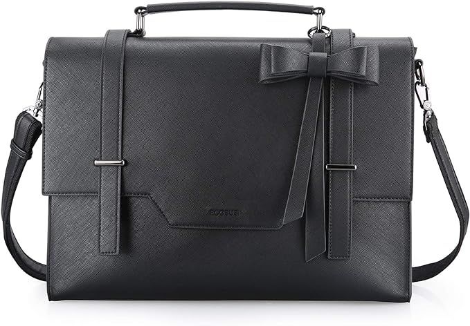 ECOSUSI Laptop Messenger Bag Women Briefcase 15.6 inch Laptop Satchel Handbags | Amazon (US)