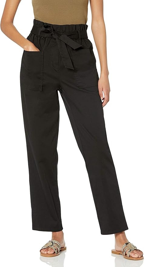 The Drop Women's Pamela Pull-On Belted Pant | Amazon (US)