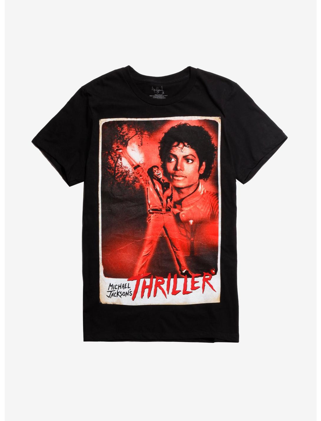 Michael Jackson Thriller Poster T-Shirt | Hot Topic
