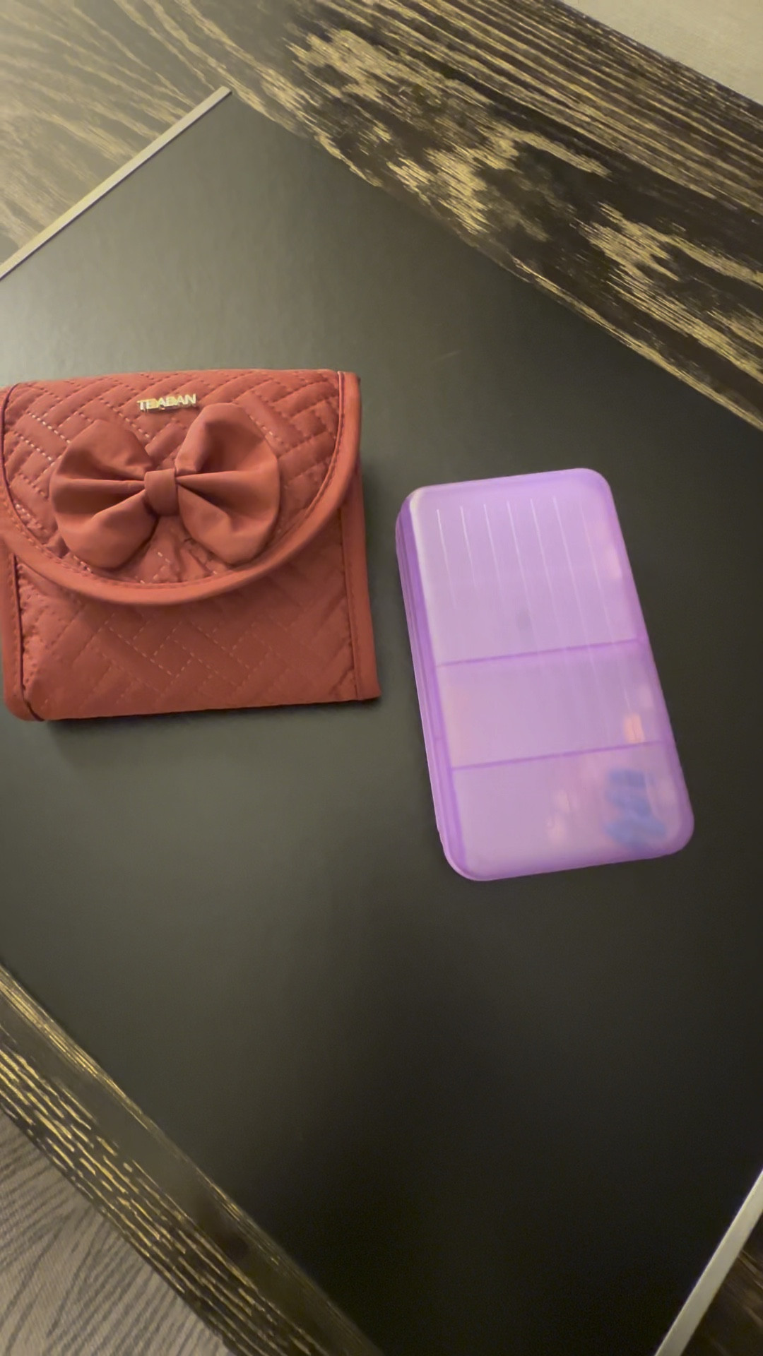 I brought along some new travel accessories to test on our Vegas trip. Pleasantly surprised at how well the jewelry travel pouch functioned for my earrings, especially. But I got I must haves tucked inside. 
I’ve had 3 bad experiences for the medication/Supplements case so I was waiting for a fail that didn’t happen. You can load it up with plenty of your needs and see which container has what. 
Both of these are carry-on status for me. Takes up a small piece of our LV Keepall that we use  

#LTKVideo #LTKtravel #LTKfitness