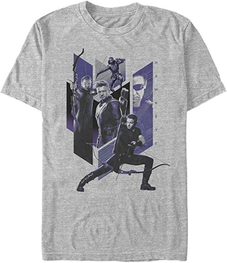 Marvel Big & Tall Hawkeye Five Men's Tops Short Sleeve Tee Shirt | Etsy (US)