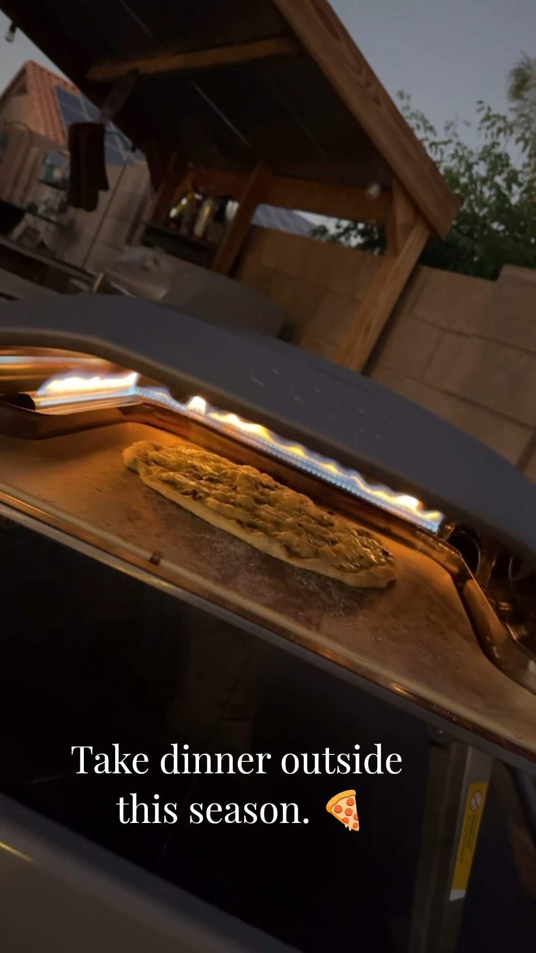 This season, take dinner outside with an Ooni pizza oven. Once you’ve made pizza at home, you’ll never want to go to a restaurant for it again! The craftsmanship and detail of this oven is unparalleled.  It’s an investment that will make your dinners, parties, events and more super special.  The setup is easy, just hook it up to a propane tank and you’re good to go! There are essential accessories that in going to link here so that you can get started right away. The aluminum and bamboo peel are both necessary. Maybe I’ll make an additional video sharing why.♥️ I made a pesto and cheese pie tonight and it was gone in 60 seconds. 🤣

#LTKFamily #LTKSeasonal #LTKHome