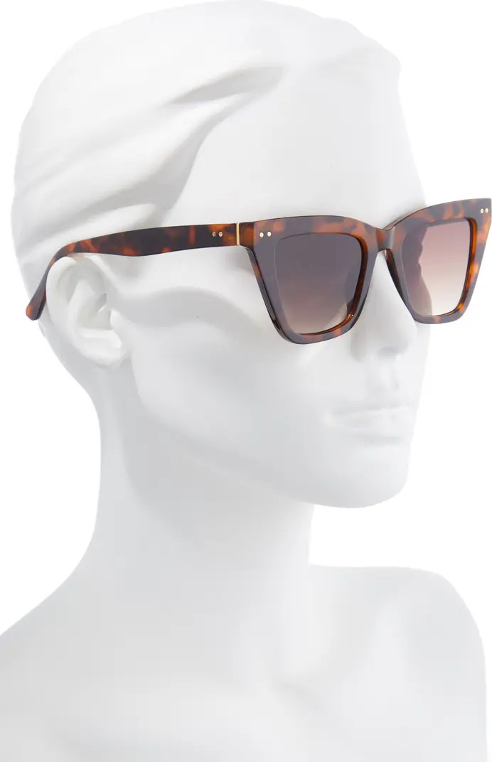 50mm Cat Eye Sunglasses | Nordstrom