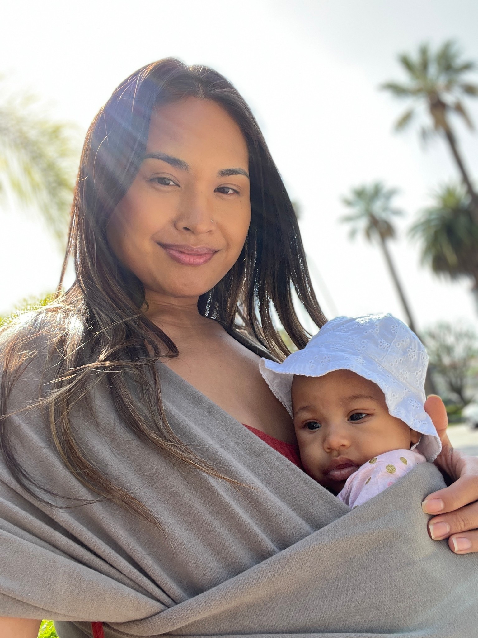 My favorite baby wrap for my newborn! 🤍 Literally used this every day — at home, on walks, everywhere. So comfy!

#LTKBump #LTKFamily #LTKBaby