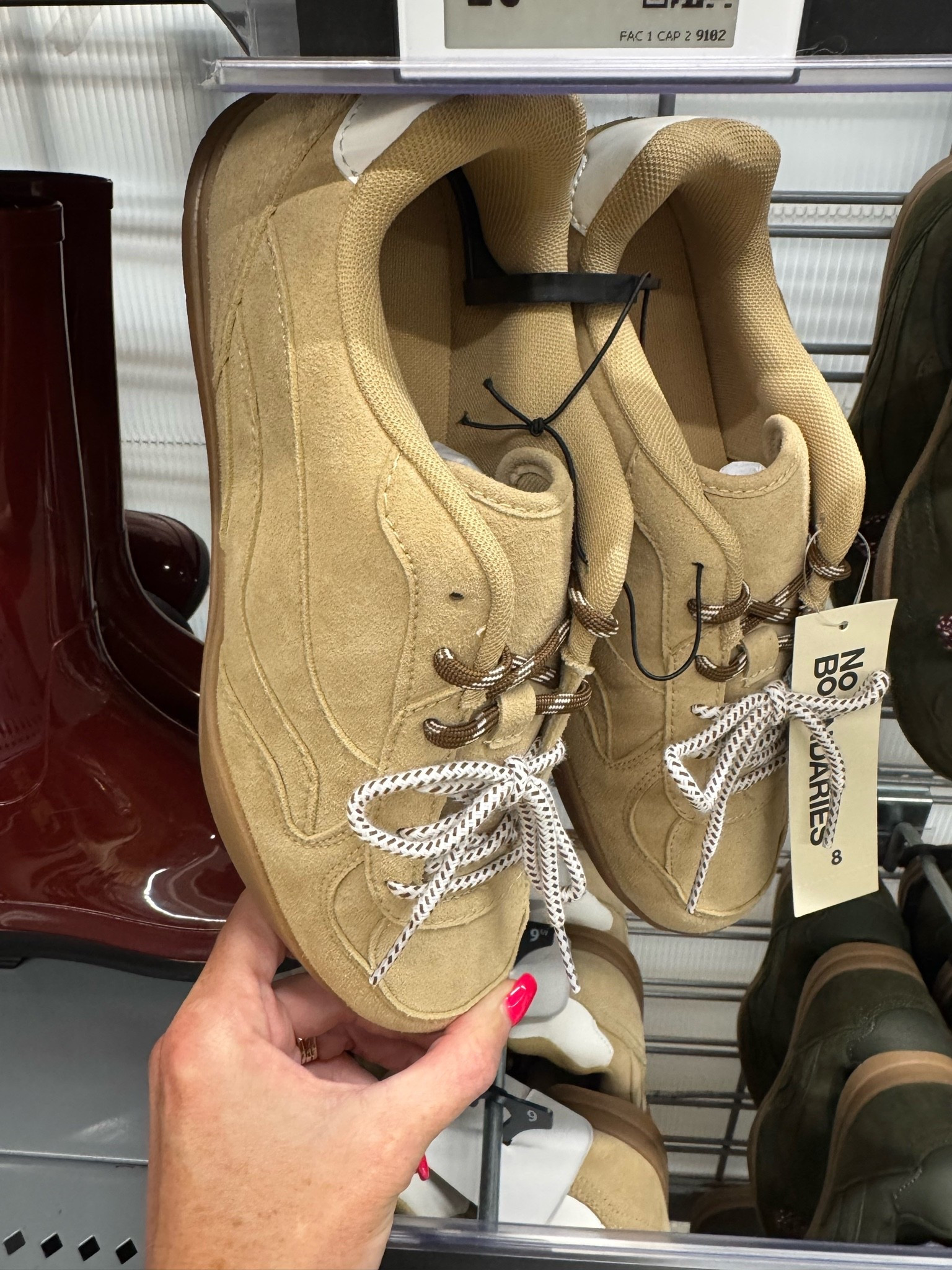 Walmart✨ No Boundaries Women's Faux Suede Double Lace Sneakers

#LTKootd #LTKSeasonal #LTKTravel