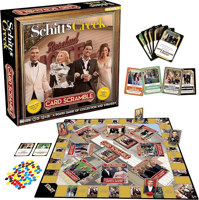 AQUARIUS Schitt's Creek Card Scramble Board Game - Fun Family Party Game for Kids, Teens & Adults... | Amazon (US)