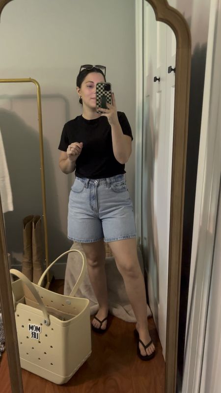 I found the ultimate denim shorts for the summer! SO COMFORTABLE! They sell out but also restock a lot so don’t be discouraged if you don’t see them in your size right now! Also come in curve love!

Wearing size 26 waist.

Jean shorts
Summer outfits
Casual outfit
Mom outfit
Abercrombie finds
Easy outfits 

#LTKSeasonal #LTKFindsUnder100 #LTKStyleTip