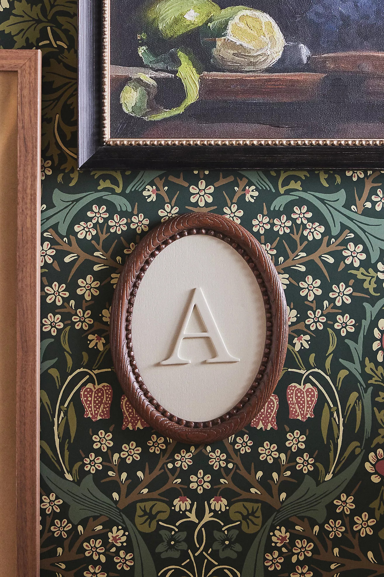 Emery Wood Monogram Gallery Wall Charm | Anthropologie (US)