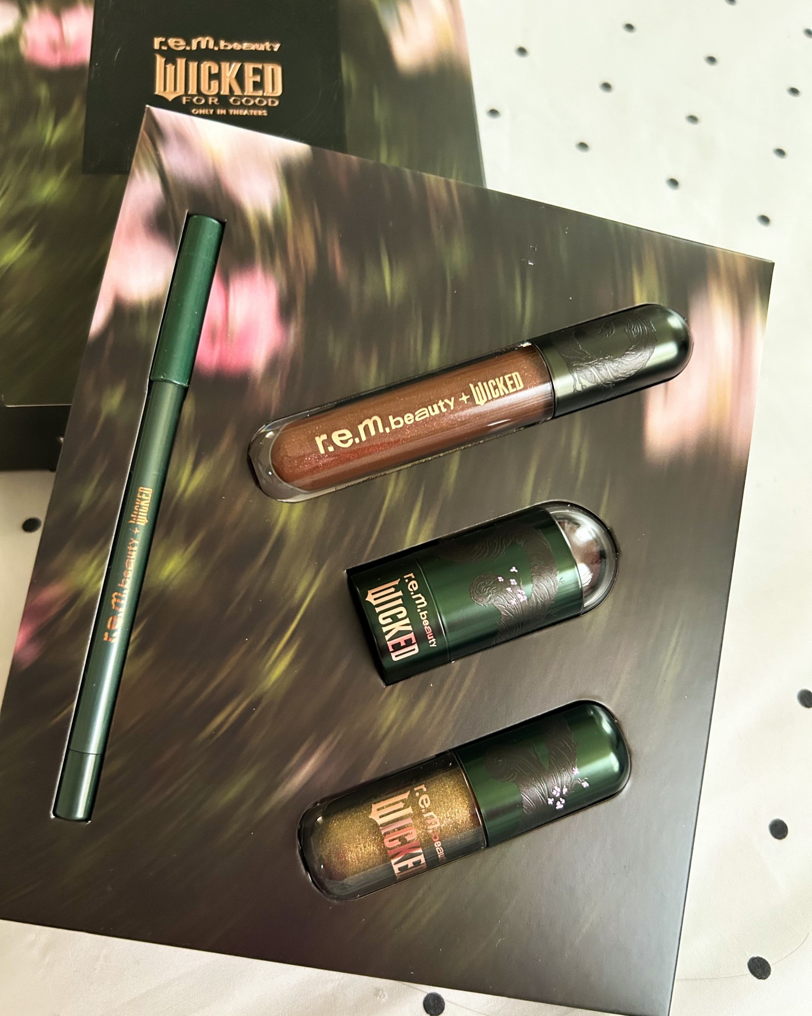 I just love all of Ariana Grande’s Wicked makeup collection. Beautiful products to represent Elphaba and Galinda  

#LTKBeauty #LTKselfcare #LTKGiftGuide