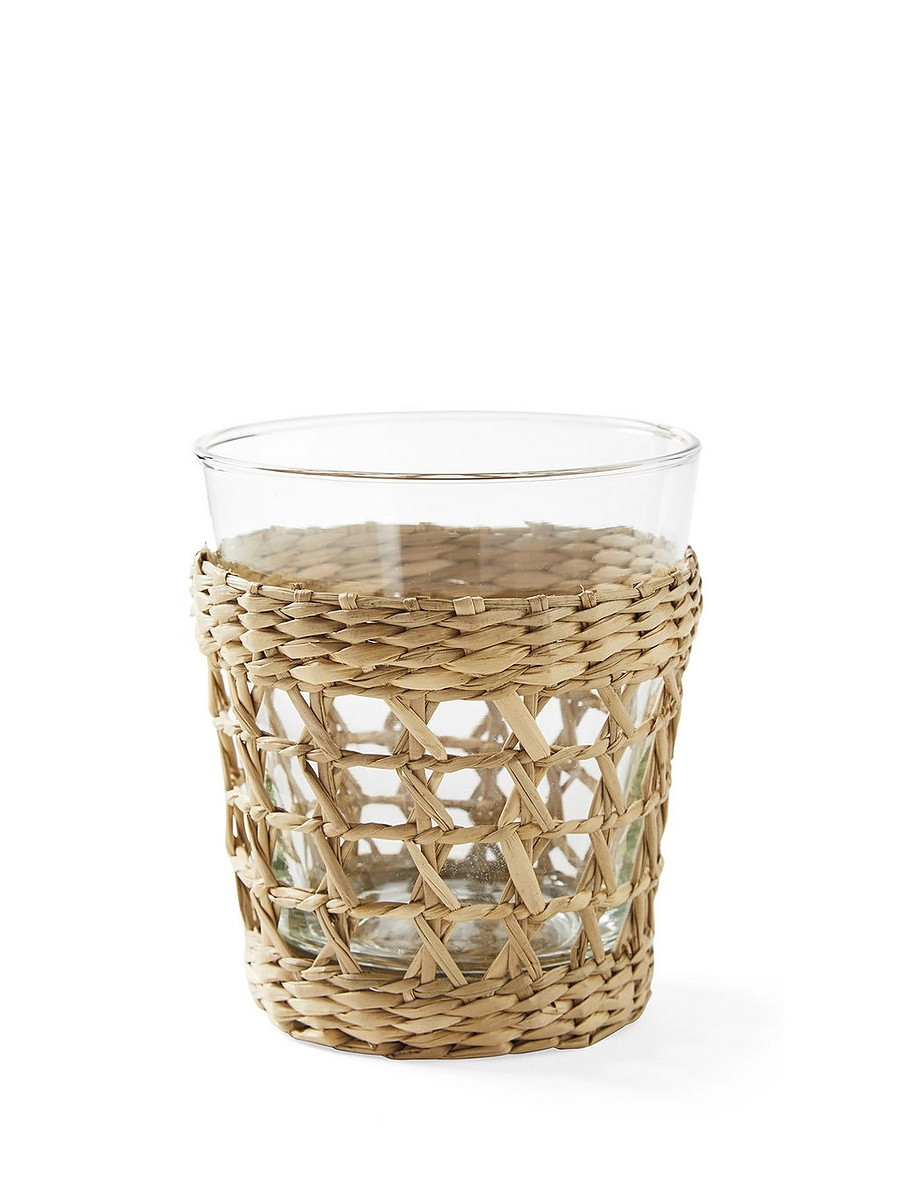 Cayman Seagrass Glasses (Set of 4) | Serena and Lily
