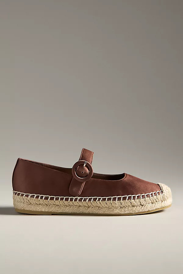 Jeffrey Campbell Ariel Mary Jane Espadrille Flats | Anthropologie (US)