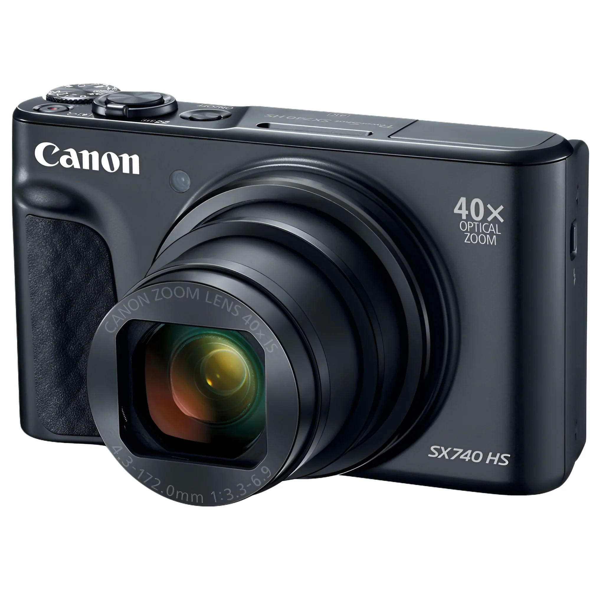 Canon PowerShot SX740 HS 20.3MP Digital Camera, 40x Zoom Black (International Version) | Walmart (US)