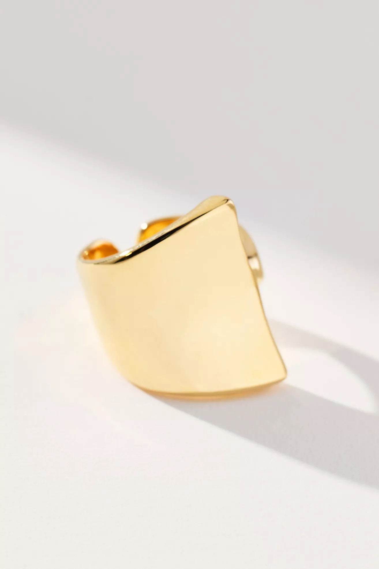 Large Molten Cocktail Ring | Anthropologie (US)