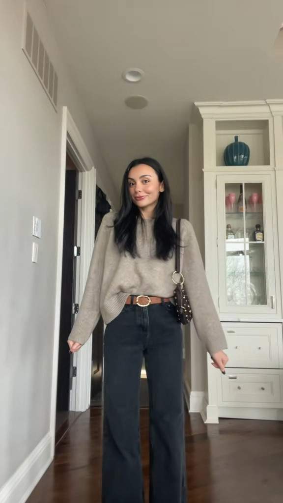 OOTD, outfit of the day, fashion, Abercrombie, sweater, jeans outfit, cold weather, fall, spring, cute outfit

#LTKStyleTip #LTKWorkwear #LTKFindsUnder100